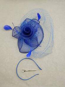 Fascinators For Women Tea Party Hats For Women Fascinator Church Hat With Clip For Wedding - A - View 11