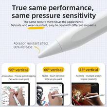 Bút cảm ứng chống rối cho Apple Pencil 2025 M4, Bút cảm ứng cho Apple Air 6 M2 Pro M3 với chức năng chống chạm lòng bàn tay và nghiêng cho Apple Pro 11 12.9 13 7/8/9/10/11th Mini 5 6 7. Quà tặng mùa xuân và lễ Phục sinh. - Nhiều màu - Xem 7