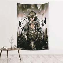 Anime Tapestry Anime Overlord Albedo Tapestry Wall Hanging Home Decoration Wall Blanket Dormitory Living Room Bedroom Backdrop Poster( 60x40inch) - Multicolor - View 8