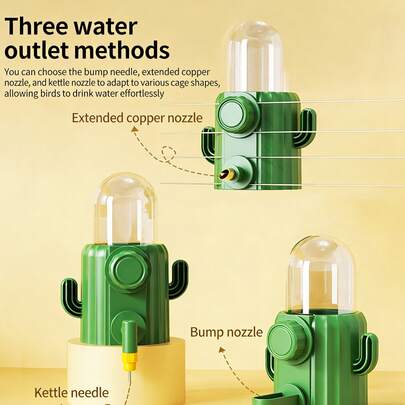 Bird Watchers, Bird Strike Needles, Water Dispenser, Birdcage, Automatic Water Bottle, Automatic Water Outlet Bowl, Bird Feeder