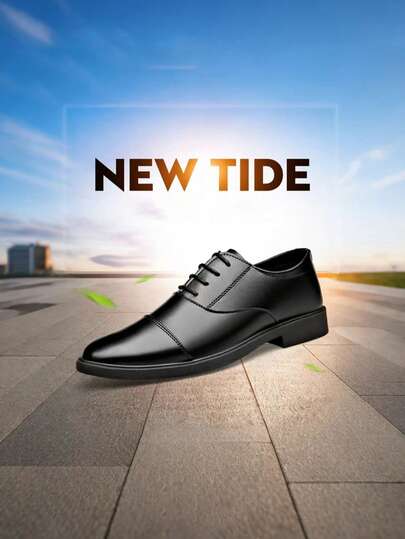 春季新款男士真皮鞋，乐福鞋，休闲时尚舒适柔软增高百搭轻便正装鞋，透气防滑男士正装鞋