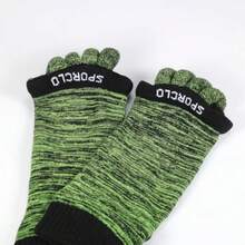 SPORCLO Toe Separator Socks For Men Women Fy Foot Alignment Sock Massage Cotton Bunion Socks Yoga Sports GYM - B 多色 - 查看 3