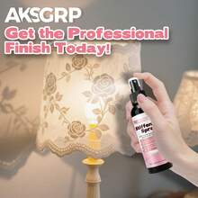 1PC 120ml Quick Dry Fabric Stiffening Spray Long Lasting Shape Fix Spray For DIY Crochet Knitting Lace Fabric Crafts Handmade Bouquets - 120ml - View 4