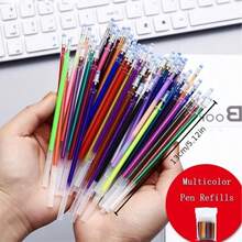 Bộ 100 bút nhũ - Ruột bút 1.0mm, thích hợp cho nghệ thuật DIY, viết, vẽ và phác thảo - Bút gel nhũ nhiều màu! - Ruột bút màu - Xem 10