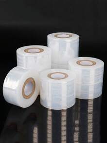 1pc, 3cm X 200m / 5cm X 200m PE Stretch Wrap Film Roll, Grafting Membrane, Wire Wrapping, Packing, Stretching, Industrial, Food Preservation, Takeout Sealing Membrane - A - View 7