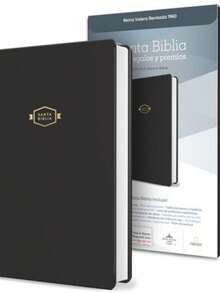 BIBLIA 1960 REGALOS Y PREMIOS IMITACION PIEL NEGRO LETRA 8P - Libro único - Ver 6