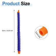 1个G1/4塑料圆形喷嘴柔性冷却液管，规格200/300/400/500/600mm，适用于数控机床，水/油冷却液软管 - 塑膠冷卻管 - 查看 12