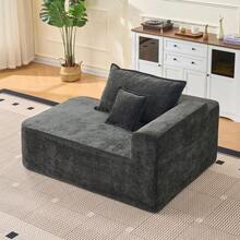 Sofas & Couches - Black + Chenille + 2 Seat + Foam-2 - View 8