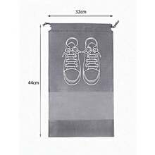 5/10-Pack Portable Travel Shoe Bags - Waterproof Transparent Bags, Non-Woven Shoe Bags, Wardrobe Organizer Bags, Dust Bags, Clothing Sorting Hanging Bags, Suitable For Home, Office, School, Footwear Accessories, Back-To-School Season, Shoe Accessories, Spring/Summer,Shoe Rack,Storage Saver,Outdoor,Garden,Travel Essential,Portable,Beach Essential,Graduation Season,Commencement,Graduation Ceremony,Graduation Gift,Graduation Present,Graduation Gift,Graduation Present,Congrats Grad,Congratulations Graduate,Valedictorian,Finish School,Graduation Party - View 4