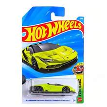 Hot Wheels 2026F-E 系列套装 - 法拉利 F1、阿斯顿·马丁 GT3、兰博基尼 Centenario、帕加尼 Huayra、辛普森一家汽车、福特赛车、玛莎拉蒂 Tipo61、奥迪 R8 Spyder、本田思域、紧凑型交通系列合金玩具车（男孩玩具） - 彩色 - 查看 42