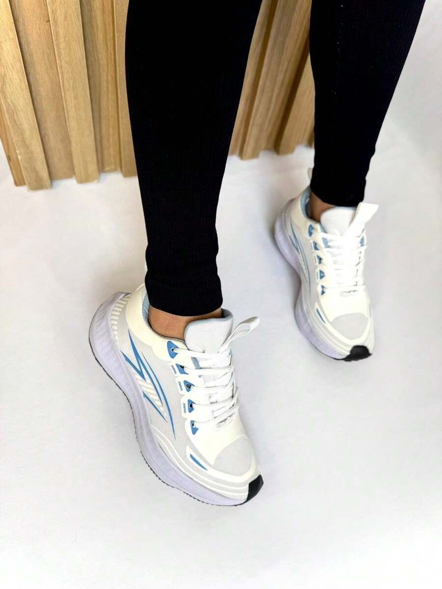 Unisex Walking Shoes For Gym And Fitness - 淺藍色 - 查看 1