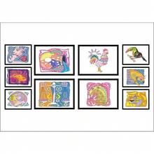 Kit 10 Decorative Frames Theme: Artistic - KIT 126 - View 2