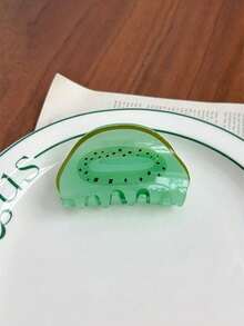 Fashionable Versatile Creative Fruit Hair Clips, Girls' Fresh Lemon, Strawberry, Watermelon Acrylic Hair Clips - Multicolor - View 10