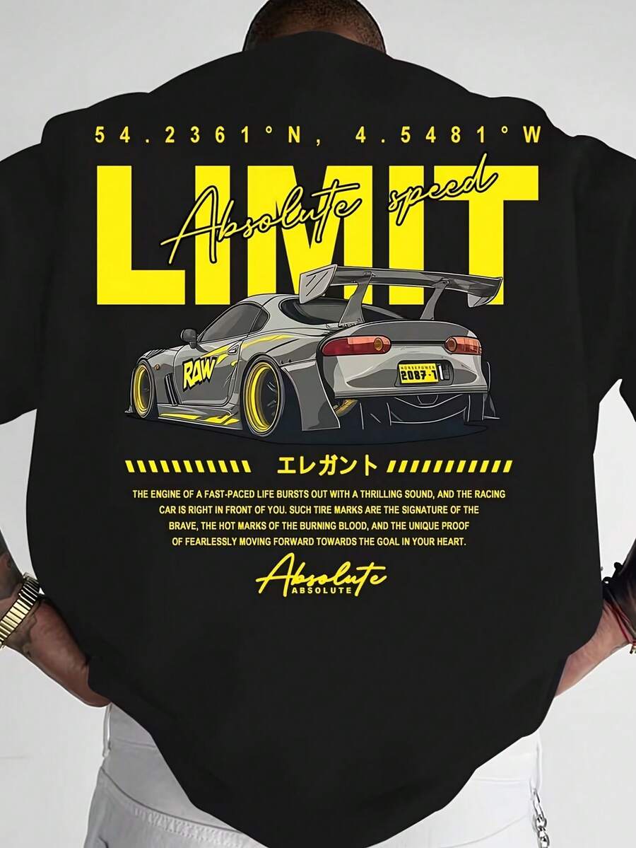 Men Outdoor Tees & Tanks - Black - View 1