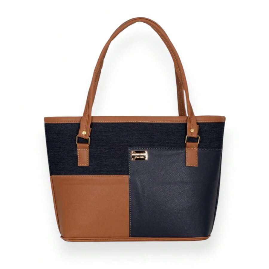 Bolso Mujer, Bolsa Elegante, Bolsa de Mano, Bolso con Correa Larga, Bolso Moderno, Bolso Casual, Accesorios, Regalo para Mujer, Bolsos y Equipajes - Mezclilla - Ver 1
