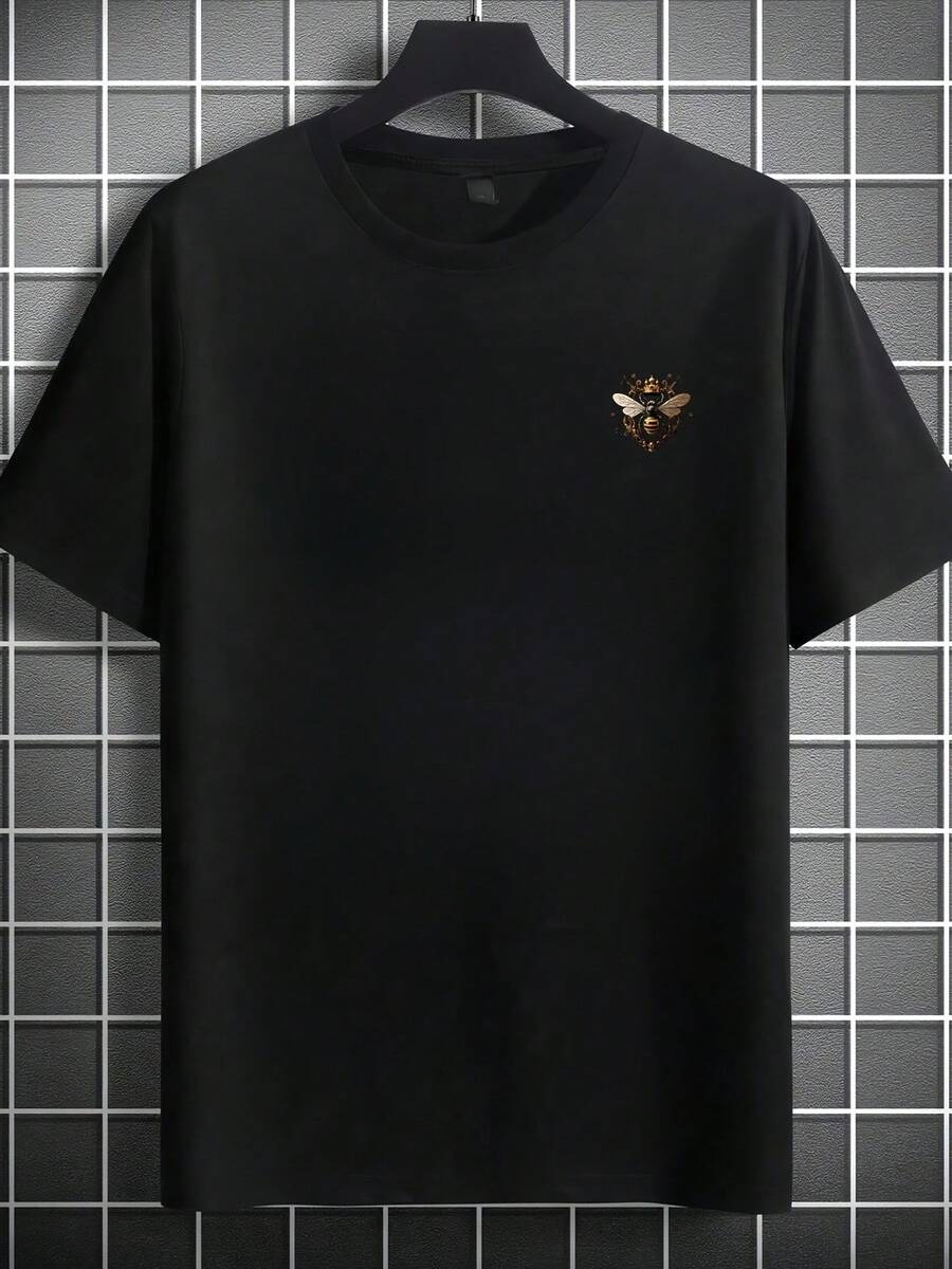 Men Outdoor Tees & Tanks - Black - View 1