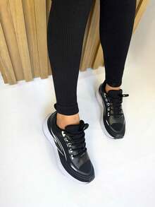 Unisex Walking Shoes For Gym And Fitness - màu đen - Xem 3
