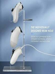 1pc Universal Acrylic Headphone Hanger Rack, Detachable Desktop Display Stand For Phones, Birthday Gifts, Switch Game Controllers, Electronics, PS Consoles - View 4