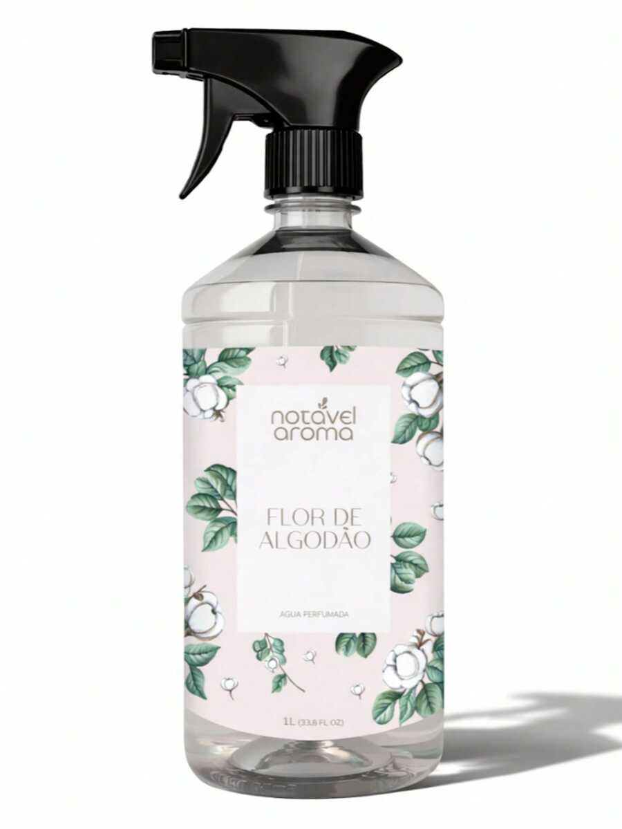 Scented Water Refill 1 Liter Room Aroma For Fabrics, Clothes, Curtains, Bathroom - Hoa Bông - Xem 1
