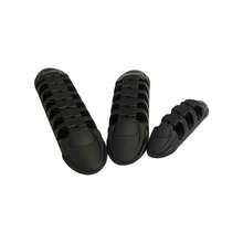 3/5/7孔多功能理线器，高速轨道形自粘式理线夹，USB线缆固定器，数据线收纳架 - 多色 - 查看 3