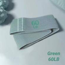 1条瑜伽弹力带臀部弹力环健身训练女士阻力带力量训练拉伸臀部健身房 - 彩色 - 查看 12