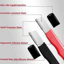 4pcs Garden Tool Sharpener Set, Garden Tool Blade Sharpener, Hedge Trimmer Sharpener, Mini Garden Pruner Sharpener - Multicolor - View 4