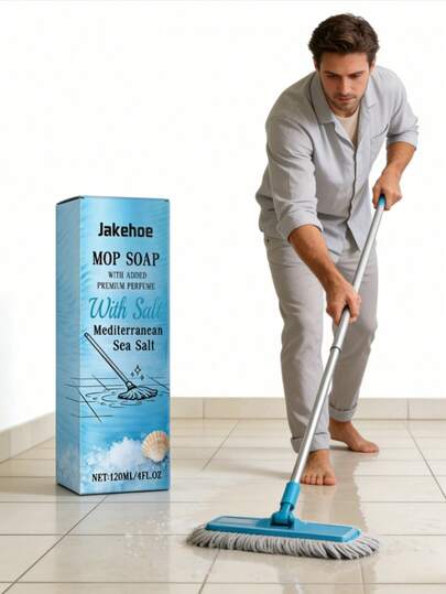 jakehoe 1 stuk/120 ml vloerreiniger, verbetert de glans en houdt de reiniging van hardhouten vloeren en tegels. Geschikt voor gelakte massief houten vloeren, samengestelde houten vloeren, laminaatvloeren en bamboevloeren. Neutrale formule reinigt en beschermt op milde wijze. Ook geschikt voor geglazuurde tegels, gepolijste tegels, antieke tegels, mozaïeken, olie- en watervlekken in keuken en badkamer. Ook geschikt voor marmer, graniet, terrazzo, epoxyvloeren en PVC-vloeren.