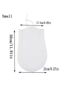 1Pc/3Pcs White Kitchen Pastry Stirring Bag Kitchen Silicone Kneading Bag White Dough Stirring Bag, DIY Bread, Pastry, Pizza, Baked Goods, Kitchen Tool - White - View 2