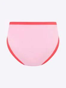 4pcs/Pack Girls' Soft Comfortable Cute Cat Pattern Bikini Briefs - Multicolor - View 3