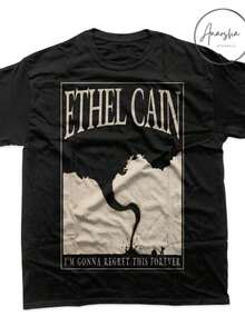 Cain Shirt Ethel Tee - 黑色 - 查看 1