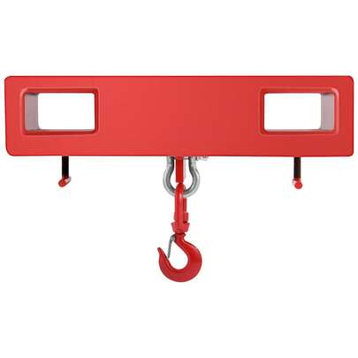 Forklift Lifting Hook 2T Hoist Swivel Hook Mobile Crane 2000 KG. Capacity Lift