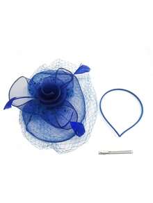 Fascinators For Women Tea Party Hats For Women Fascinator Church Hat With Clip For Wedding - A - View 18