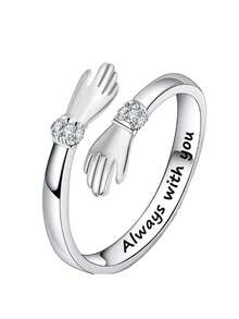 1Pc Teen Cubic Zirconia Rings For Girls For Birthday Gifts For Party Jewelry Daily Decoration - 1# - View 1