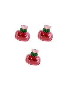 Cherry-Shaped Toothbrush Holder, Adorable Cherry Pattern, Compact And Portable, Protects Toothbrush Head, Dual-Hole Design For Easy Drainage And Ventilation, Suitable For Home, Dorm And Travel Use | Cute Toothbrush Head Storage Rack, Bathroom Organization Assistant, Ideal Choice For Home And Dorm - Multicolor - View 17