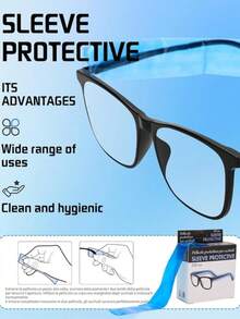 200pz Disposable Hair Dyeing Eyeglasses Cover - Disposable Eyeglasses Cover - Eyeglasses Protector - Eyeglasses Cover - Disposable Eyeglasses Protecto - Glasses Case - View 5