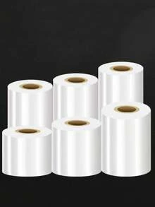 1pc, 3cm X 200m / 5cm X 200m PE Stretch Wrap Film Roll, Grafting Membrane, Wire Wrapping, Packing, Stretching, Industrial, Food Preservation, Takeout Sealing Membrane - A - View 6