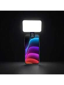 1 đèn selfie cầm tay, đèn hỗ trợ phụ trợ dạng kẹp, 3 chế độ chiếu sáng, phù hợp với điện thoại và máy tính, lý tưởng cho trang điểm, hội nghị video, phát trực tiếp, quay vlog, gọi video, cắm trại, trang trí trong nhà, chụp ảnh và quay phim, quà tặng Giáng sinh, dung lượng pin 150mAh. - Đèn vuông - Xem 10