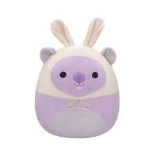 5-Inch Squishmallows Plush Toys - Pink Fox Peyton, Bow Frog Tomos, Purple Bear Ozu, Chocolate Bunny Yong, Rabbit Ear Groundhog Javari, Bow Chick Dolores, Officially Licensed Soft & Colorful Kellytoy Plushies Suitable For Children, Washable Cute Squeeze Toys For All Ages - Multicolor - View 13