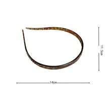 4 piezas/1 pieza Diadema de acetato cómoda y sin pellizcos, elegante diadema para primavera/verano, accesorio para el cabello antideslizante, hermoso regalo de accesorios para el cabello para el hogar - Multicolor - Ver 8