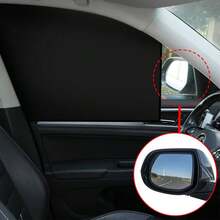 Magnetic Sunshade Curtain, Car Window Sun Visor, UV Protection, Fits Most Vehicles, Reduces Heat And Glare - A - View 9