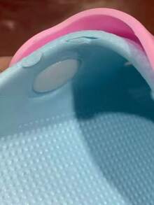 Sandalias de playa suaves para bebés y niños pequeños de 1 a 3 años, con suela blanda y transpirable, para uso en interiores - Celeste - Ver 7