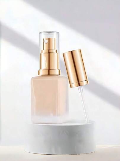 1pc/6pcs Pump Head, Vacuum Pump Head, Suitable For 2cm/0.78in Bottle Mouth, Available In Transparent And Gold Colors. The Cap Has Anti-Slip Buckle, Won't Fall Off Or Leak, And The Pump Head Size Is Adjustable. Cosmetic Tool.