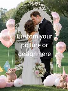 Phông nền cổng vòm tùy chỉnh, Phông nền cổng vòm đám cưới tùy chỉnh, Hình dán cổng vòm bóng bay tiệc sinh nhật cá nhân hóa, và Phông nền cổng vòm đám cưới tùy chỉnh, Thích hợp cho lễ tốt nghiệp và sinh nhật. - Nhiều màu 1 - Xem 7