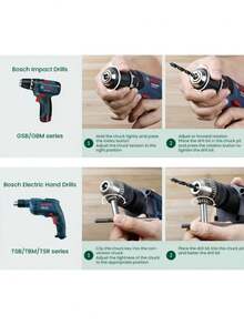 Juego de brocas y puntas de destornillador clásicas Bosch, hazlo tú mismo con la calidad Bosch: taladrar y atornillar fácilmente - Ver 2