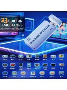 Retro Game Stick, Retro Gaming Console With 20000+ Classic Video Games, 23 Emulators, 64G Storage, 4K Output And 2.4GHz Wireless Controller, Plug And Video Games TV, Gifts All Age - View 4