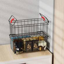 Freezer Baskets, 6 Metal Baskets, Freezer Baskets, Freezer Organiser Containers For 198 L, Stackable, Vegetable Boxes, Stackable, Plastic, 37 X 15 X 18 Cm - View 6