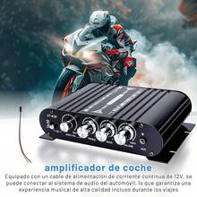 Amplificador De Audio Para Auto Y Moto Conexion  800w Rca - A - Ver 3