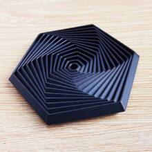 3D 打印烦躁玩具，分形六边形螺旋设计，感官减压玩具，色彩鲜艳，是节日、圣诞节、生日的绝佳礼物（浅紫色） - 彩色 - 查看 17