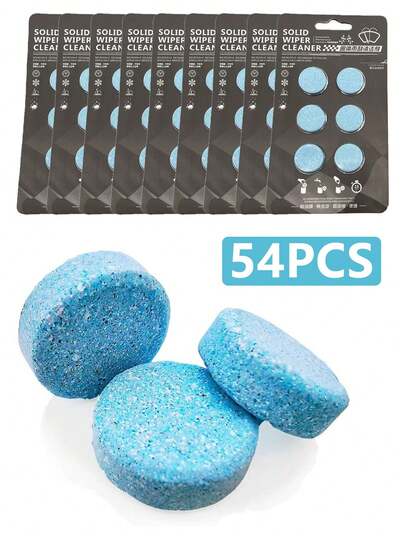 汽车挡风玻璃清洁片 - 浓缩清洁液、挡风玻璃雨刮器清洁剂、汽车玻璃清洁剂