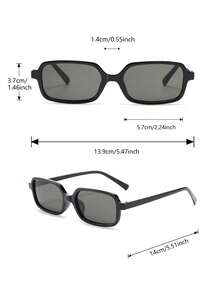 8pcs/Set Women's Plastic Multicolor Cat Eye Full Frame Tinted Lens Glasses, Suitable For Daily Life, Vacation, Outdoor Activities And Other Occasions - 8 chiếc màu đen, trắng và trắng ngà - Xem 7